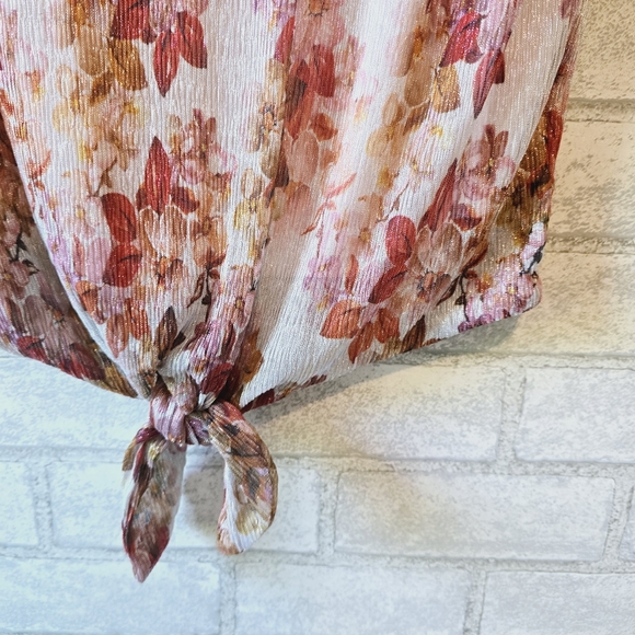 Anthropologie Eva Franco Metallic Top - Picture 5 of 10